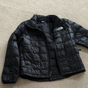 The North Face Kids Quilted Black Puffer Jacket